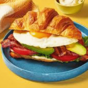 BLT Croissant sandwich