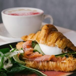 Gravlax Salmon Croissant